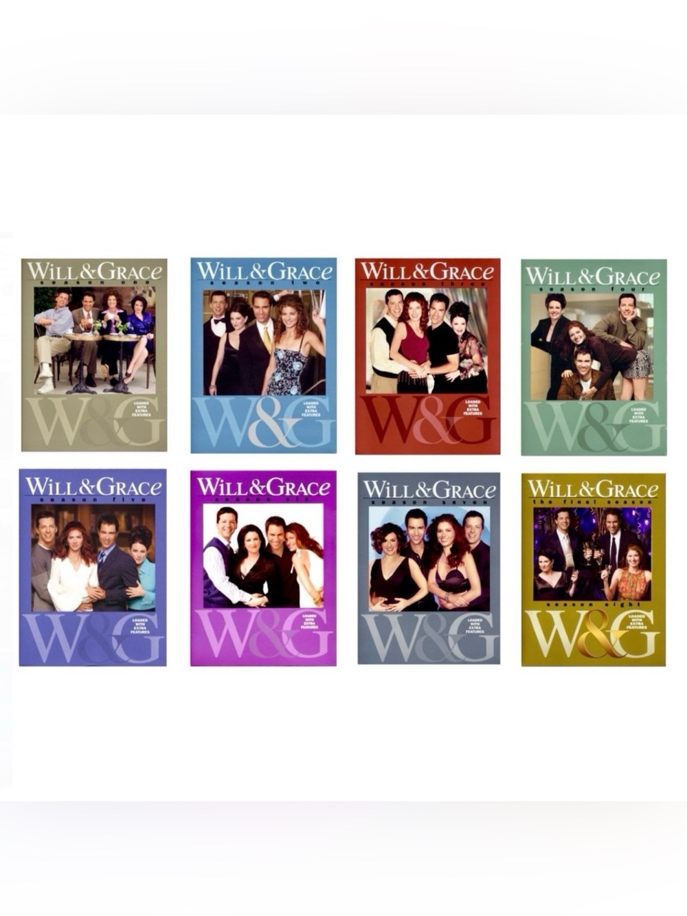 Will & Grace: The Complete Series (DVD, 2007, 33-Disc Set)